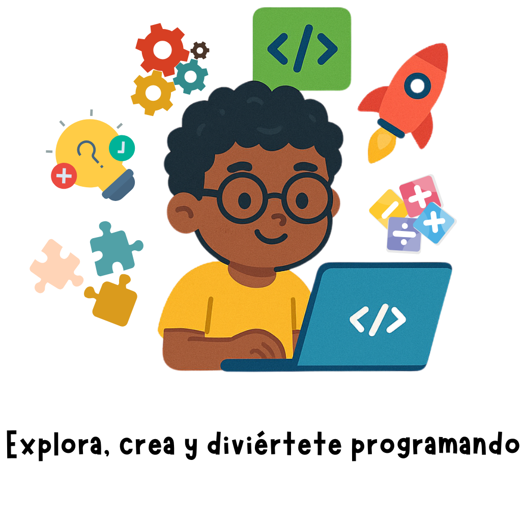 Niños programando con Scratch